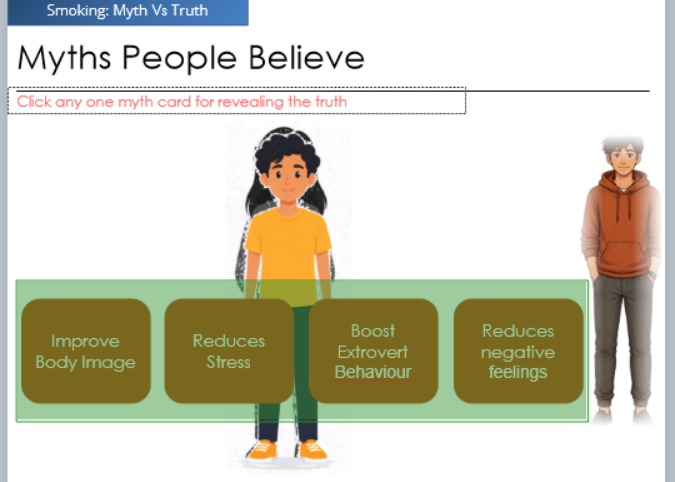 Myths People Believe entry screen